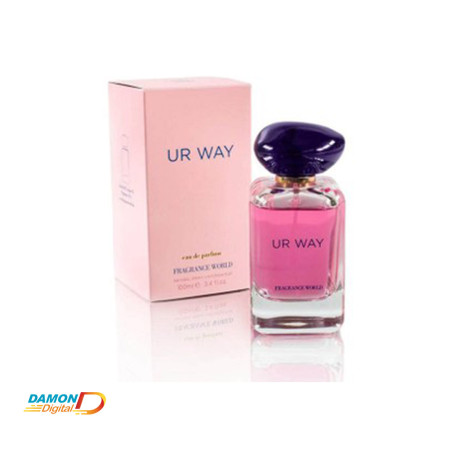 ادکلن زنانه فراگرنس ورد UR WAY 100ml